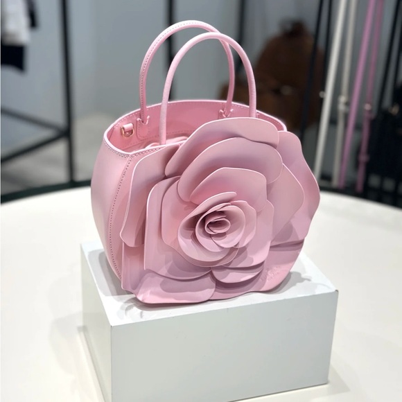 Kate Spade Pink Flora Rose Crossbody Bag NWTKE577 New In Original Packaging